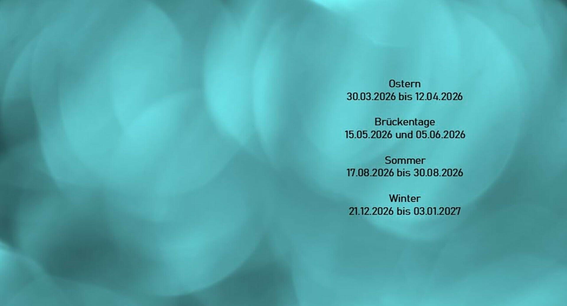 <h3>Unsere Betriebsferien auf einen Blick!</h3>