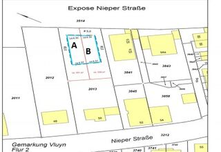 Schönes Hinterland-Grundstück für Doppelhaushälfte 351 m²