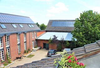 Vermietet: Schöne Wohnung im 1.OG auf ländlichem Gutshof zu mieten!